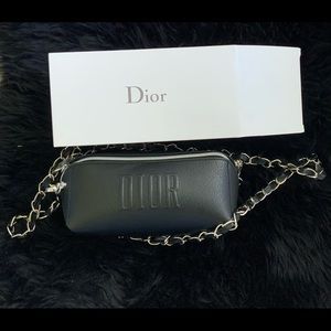 Brand New Black Dior Cross Body Beaute Bag